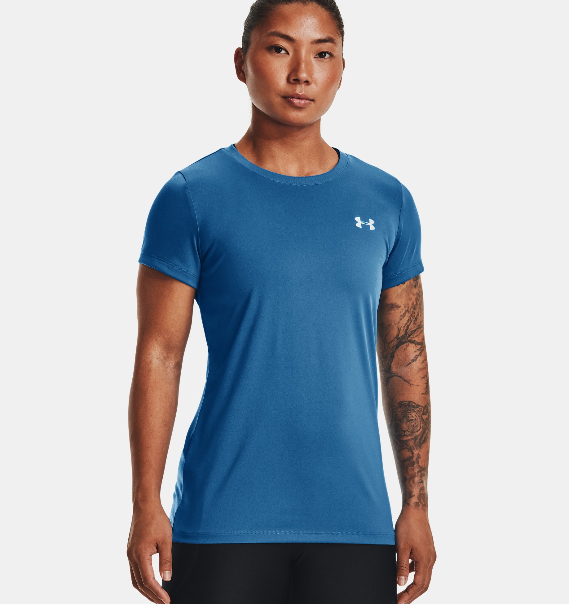 FR Taille Fabricant : XS Under Armour Graphic Classic T-Shirt Femme Blanc